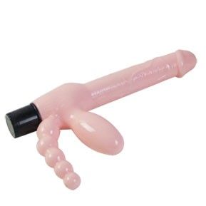 Baile Vibrators-  Ham Cu Vibrații Și Stimulare Anală 25.4Cm