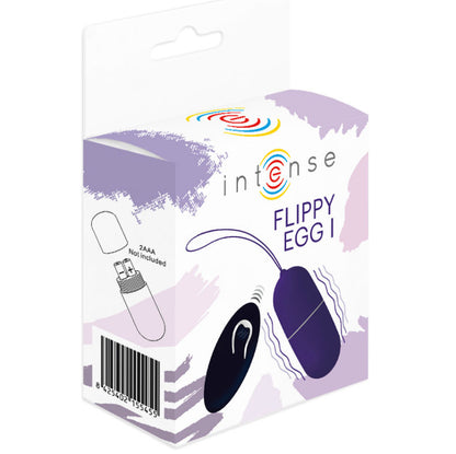 Intense Flippy I Vibrating Egg with Purple Remote Control - Pleasure and Remote Control by Intense Couples Toys