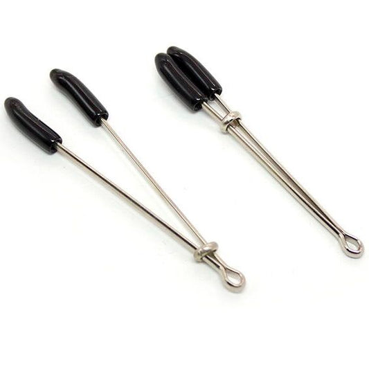 Ohmama Fetish - Metal Nipple Clamps With Covered Tips