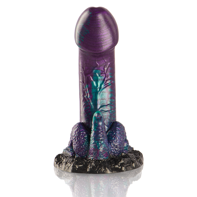 Epic- Dildo Basilisk Dublu Plăcere Solzos Dimensiune Mică