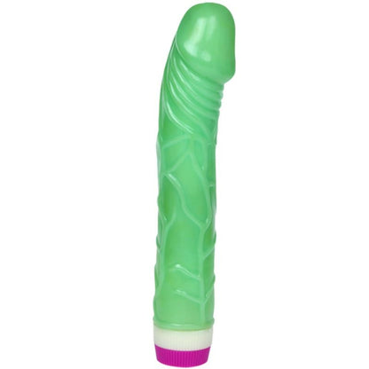 Baile Vibrators - Waves of Pleasure Vibrator 23 cm Green, Multispeed, Realistic