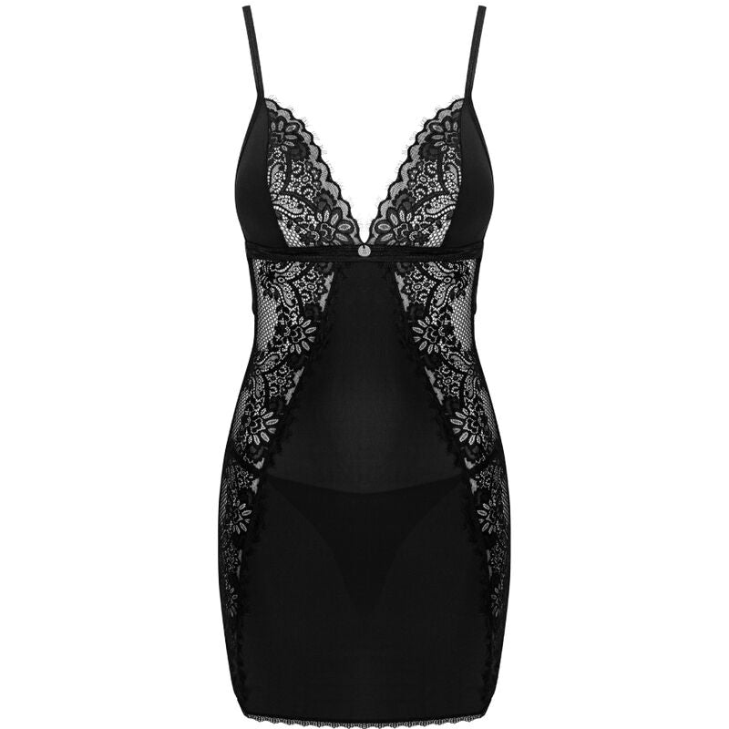 Obsessive Chemise - Maderris Chemise and Thong Xs/S