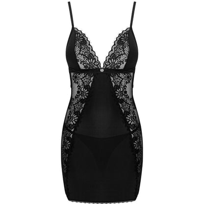 Obsessive Chemise - Maderris Chemise and Thong Xs/S