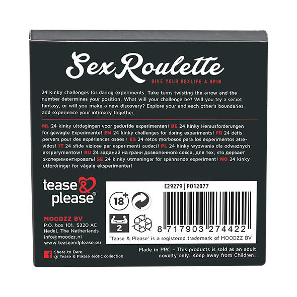 Tease&Please-Sex Roulette Kinky (Nldeenfresitplruseno)