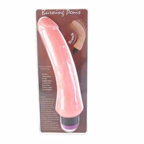 Nmc Toys - Realistic Vibrator With Burning Penis, 19.5 cm, Color: Flesh, Material: PVC, Multi-Speed ​​Vibration