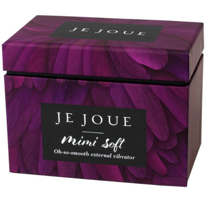 Je Joue MiMi Soft - Fuchsia Massage Vibrator, Waterproof, Rechargeable, 5 Vibration Patterns, Covered with Soft Silicone