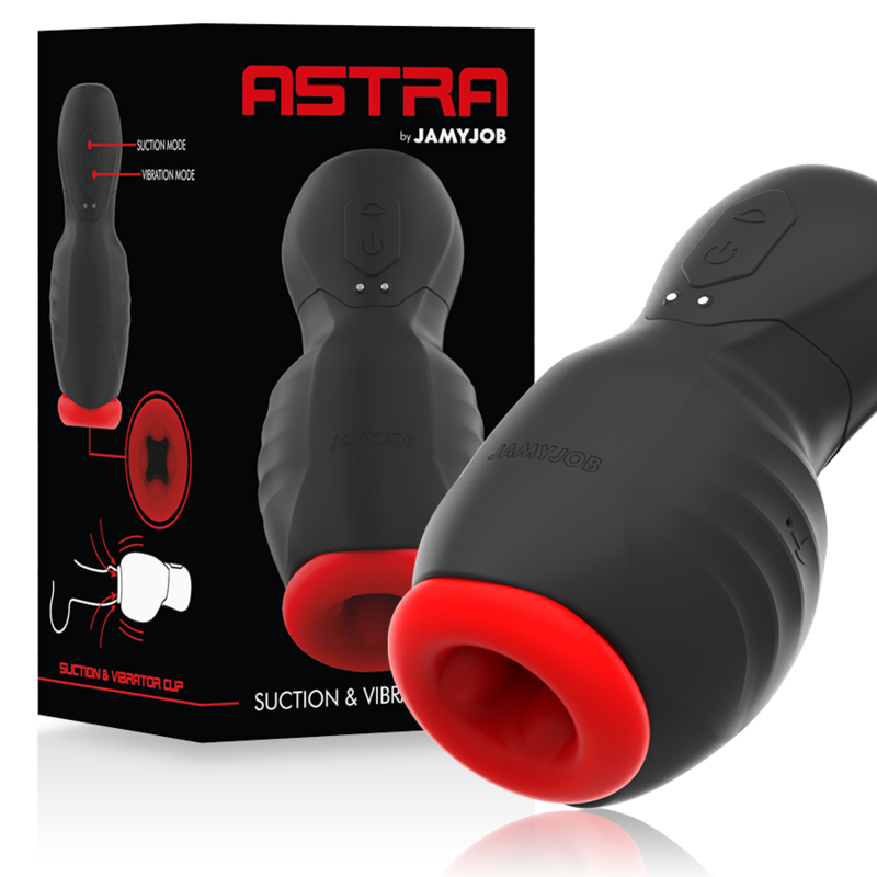 Jamyjob - Astra Suction Vibration - Penis Vibrator Masturbator