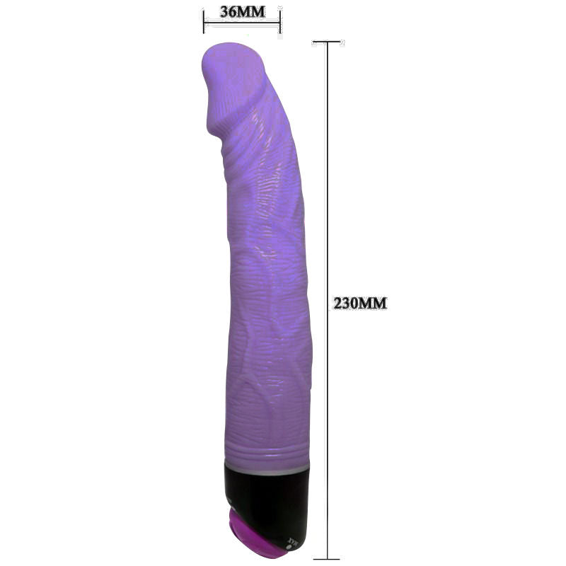 Baile Vibrators - Realistic Vibrator Adour Club Violet, Smooth Texture and Strong Vibrations