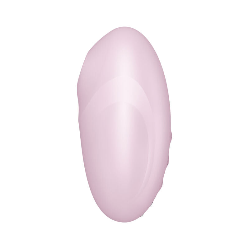 Satisfyer Air Pulse - Vulva Lover 3 Air Pulse Stimulator and Vibrator - Pink, Soft Silicone, Water Resistant (IPX7)