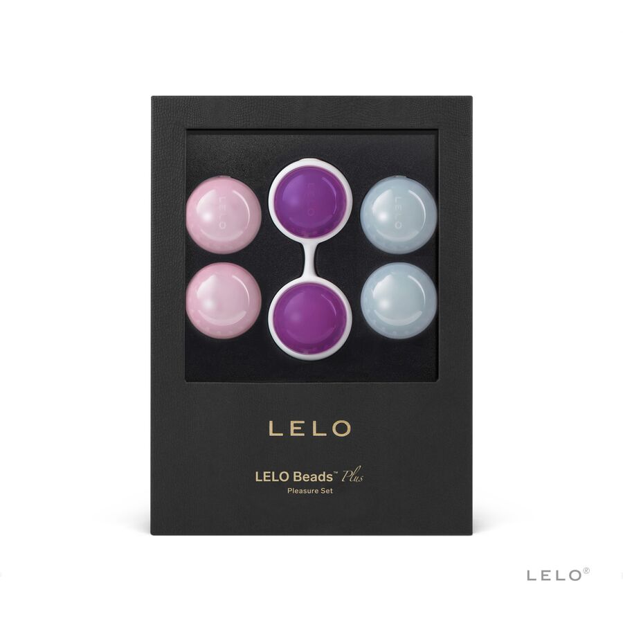 Lelo Luna Beads Plus - Luxury Set of 6 Pelvic Floor Training Balls with Weights