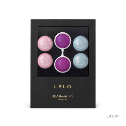 Lelo Luna Beads Plus - Luxury Set of 6 Pelvic Floor Training Balls with Weights