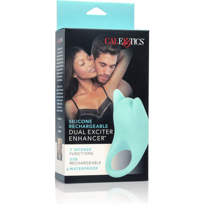 California Exotics - Dual Exciter Rechargeable Ring with 7 Intense Vibration Functions