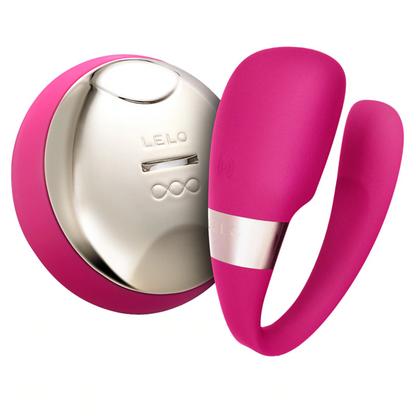 Lelo Tiani 3 Cherise - Couples Massager with Remote Control and Powerful Vibrations