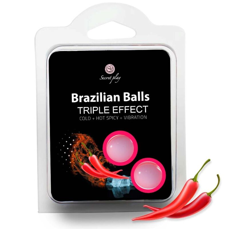 Secretplay Cosmetic-  Set 2 Bile Braziliene Efect Triplu