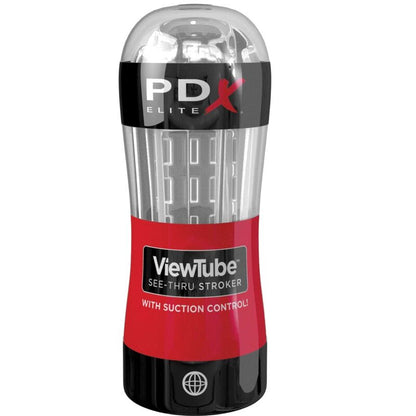 Pdx Elite - Stroker Viewtube Suction Control Transparent