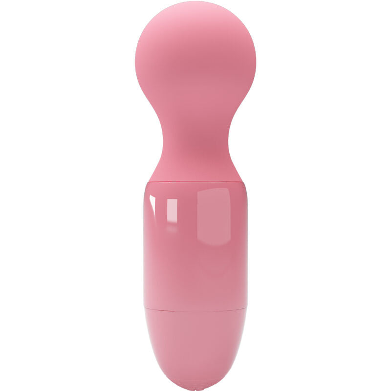 Pretty Love - Mini Wand With Small Pink Stick, Cute And Strong, Material: Silicone, Color: Pink