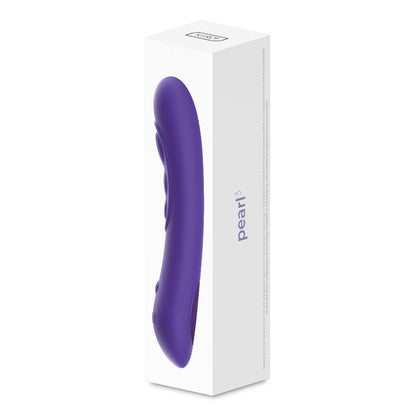 Kiiroo Pearl 3 G-Spot - Purple, Advanced G-Spot Vibrator with Touch Sensitive Technology, FeelConnect App Connectivity, 3 Hour Battery Life