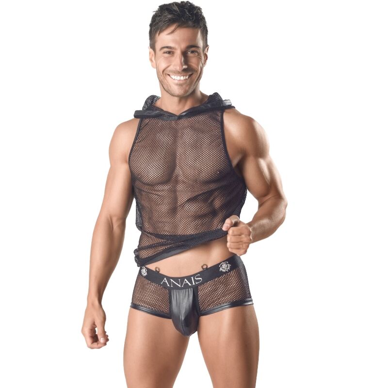 Anais Men Accesories- Ares Tricou Cu Glugă Xl