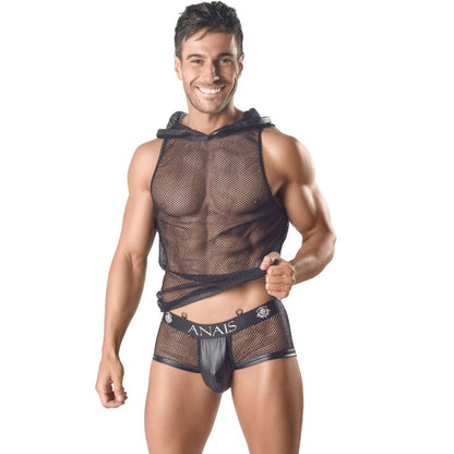 Anais Men Accesories- Ares Tricou Cu Glugă Xxxl