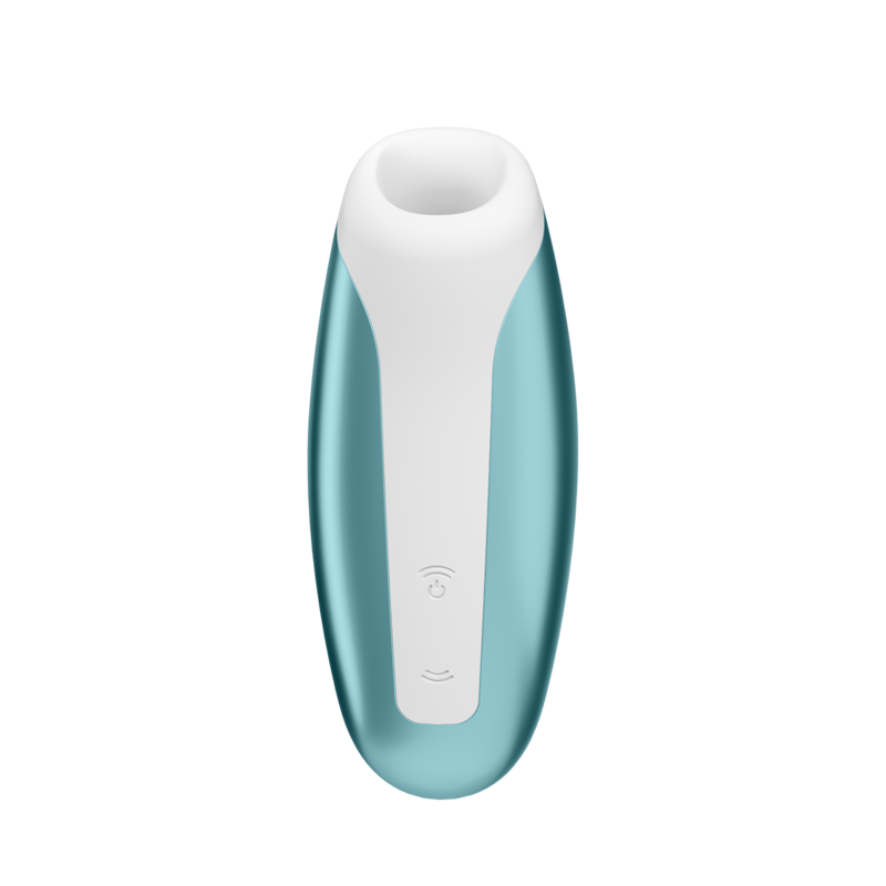 Satisfyer Air Pulse - Love Breeze Suctionator Ice Blue, 11 Air Pulse Options, Rechargeable, IPX7 Water Resistant, 15 Year Warranty