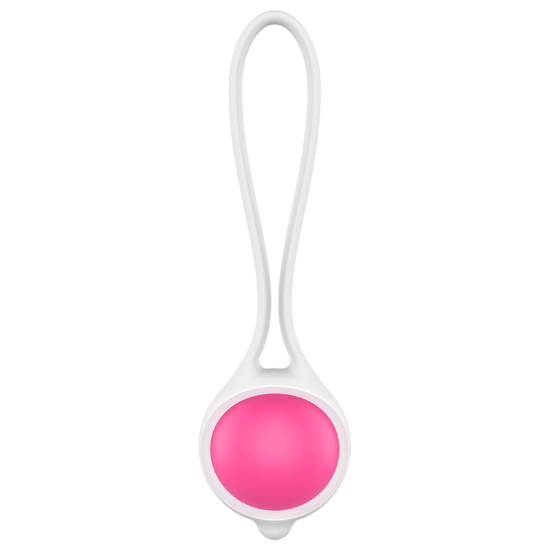 Womanvibe - Keisy I Ball Geisha Silicone Pink - 100% Silicone, Touch of Silk, Phthalates Free, Measures 3.3 x 11.6 cm, Weight 35 grams