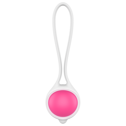 Womanvibe - Keisy I Ball Geisha Silicone Pink - 100% Silicone, Touch of Silk, Phthalates Free, Measures 3.3 x 11.6 cm, Weight 35 grams