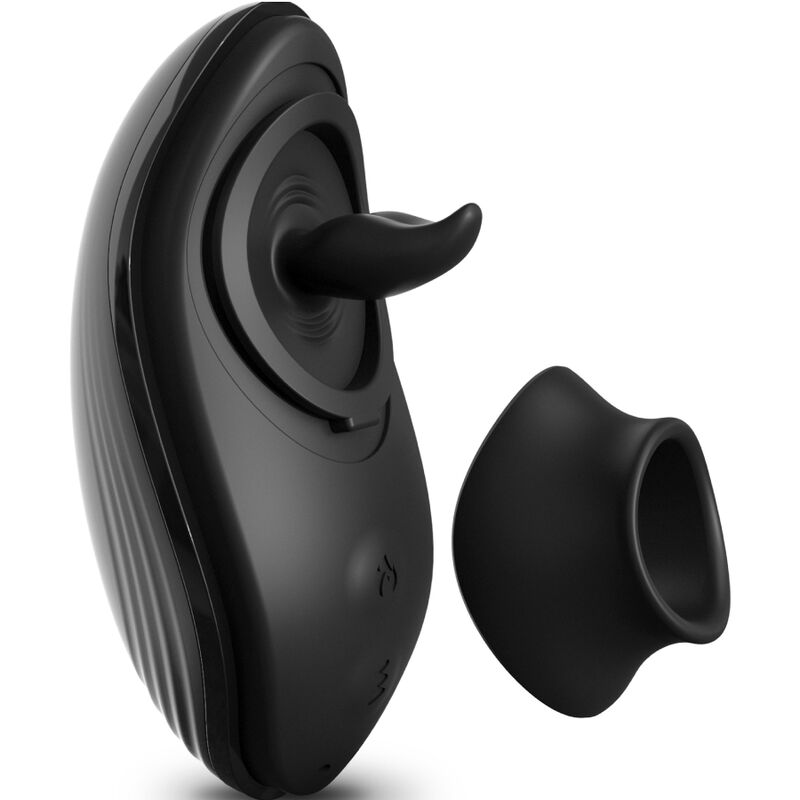 Sir Richards - Anal Stimulator Rim Joy Vibrator Silicone Black, Rimming Technology, 2 Speeds and 5 Vibration Patterns