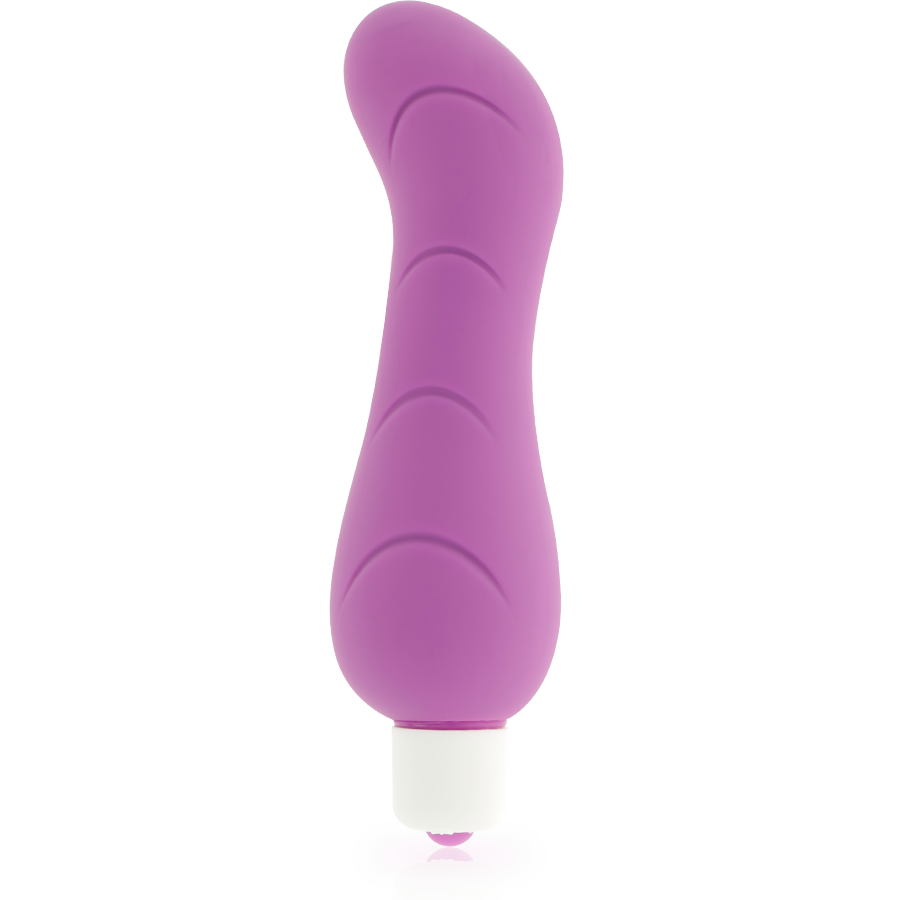 Dolce Vita - Violet Silicone G-Spot Vibrator, Hygienic Material, Soft Texture, Water Resistant