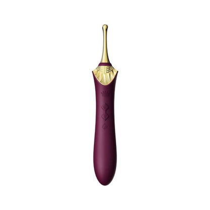 Zalo - Bess 2 Purple Clitoral Massager with Heating Function and Additional Attachments