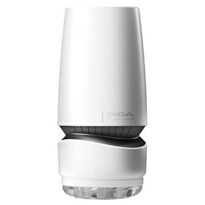 Tenga - Aero Silver Ring Masturbator with 10 Levels of Narrowing and Suction, Water Resistant