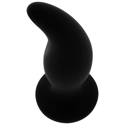 Ohmama Anal - Hypoallergenic Medical Silicone Curved Anal Plug with 12 cm Point