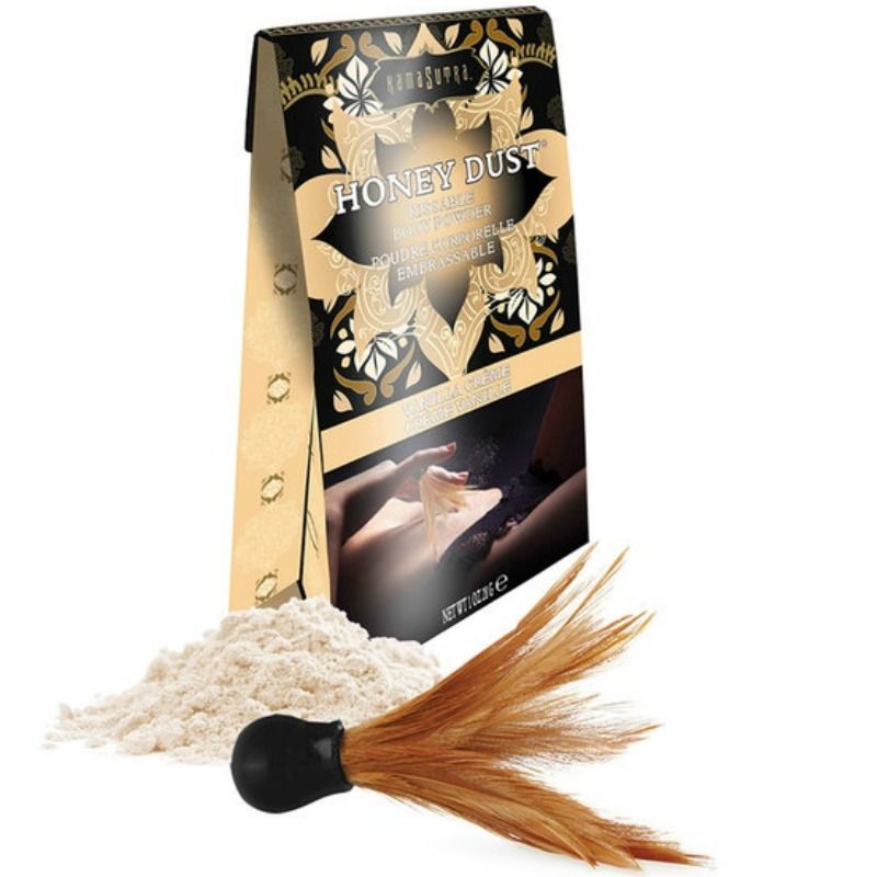 Kamasutra  Cosmetics-  Kissable Body Powder Vanilla Creme 28 Gr