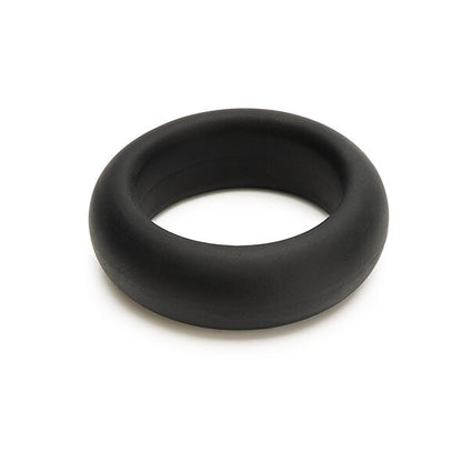 Je Joue - Maximum Stretch Silicone Cock Ring - Black, Stronger Erections, Prolonged Orgasms, Non-Slip Design, Dimensions: Non-Elongated Diameter 1.25cm, Extended Diameter 10cm