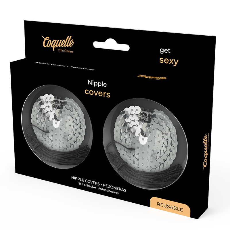 Coquette Accessories - Silver Nipple Cover