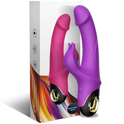 Armony Vibrators- Meteror Dildo Vibrator Iepure Rotator Violet