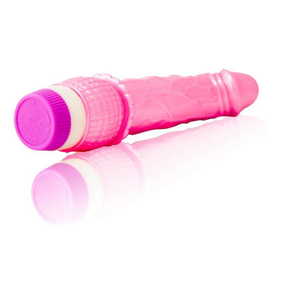 Baile Vibrators - Waves of Pleasure Vibrator Pink, Size: 25 cm x 4 cm, Material: Silicone, Multi-Speed ​​Vibrations