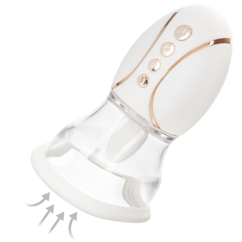 California Exotics - Calex Empowered Queen of Intelligent Pleasure with Suction, Vibration and Sensual Tongue