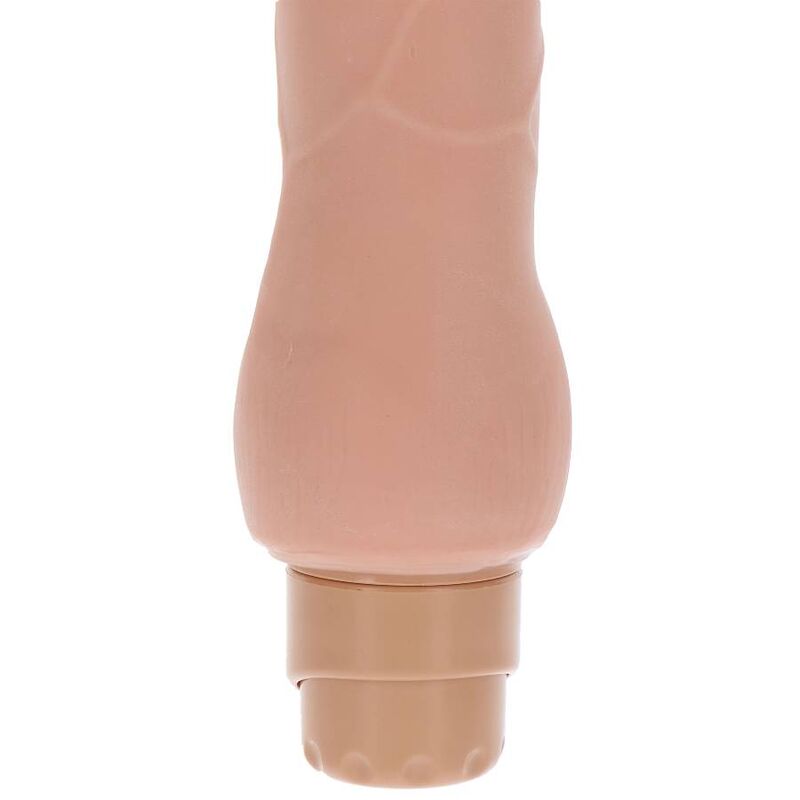 Get Real - Double Density Realistic Vibrator with Smooth Surface, Quality TPE/TPR, Natural Color