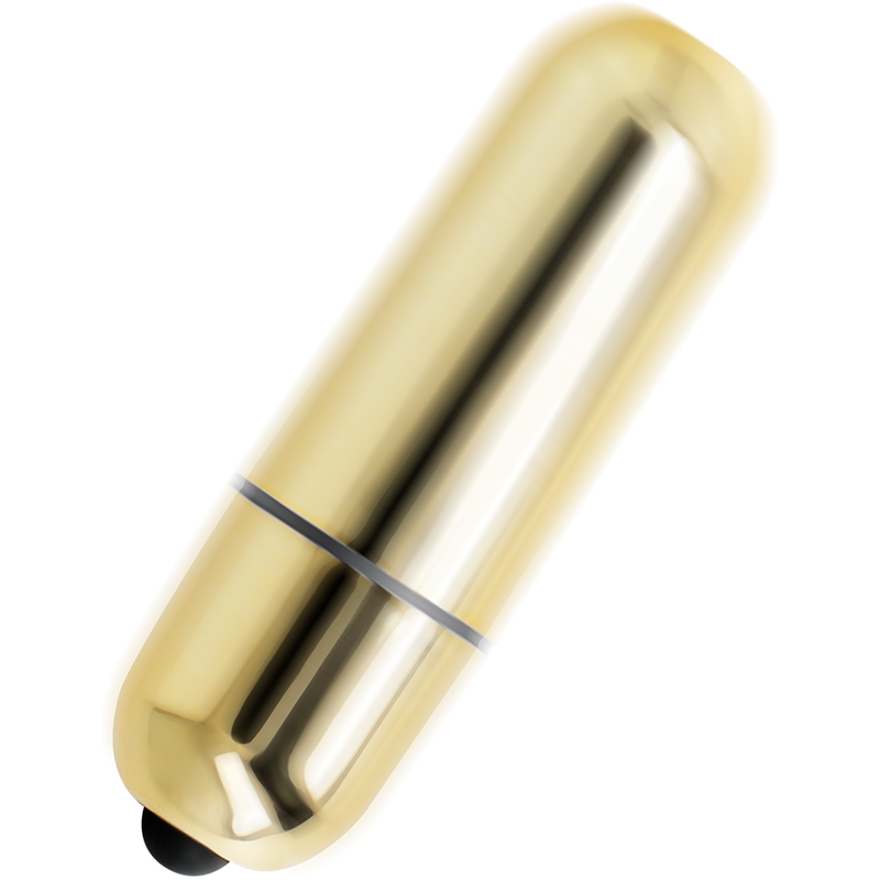 Online Mini Gold - Mini Bullet Vibrator with 10 Vibration Modes, Waterproof, Body Safe Material