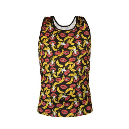 Anais Men Accesories - Banana Top S in Lycra with Banana Print, Composition: 80% Polyamide, 20% Elastane