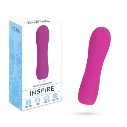 Essential Inspiration - Ellie Purple, Flexible Rechargeable Vibrator, 12 Vibration Functions, Water Resistant, Hypoallergenic Silicone, Vibration Pattern Memory