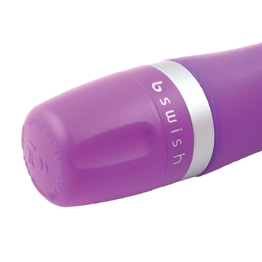 B Swish Bcute Classic Purple - Multi-Speed ​​Massager, Dimensions 10 cm x 2 cm, Water Resistant, ABS Plastic and Silicone