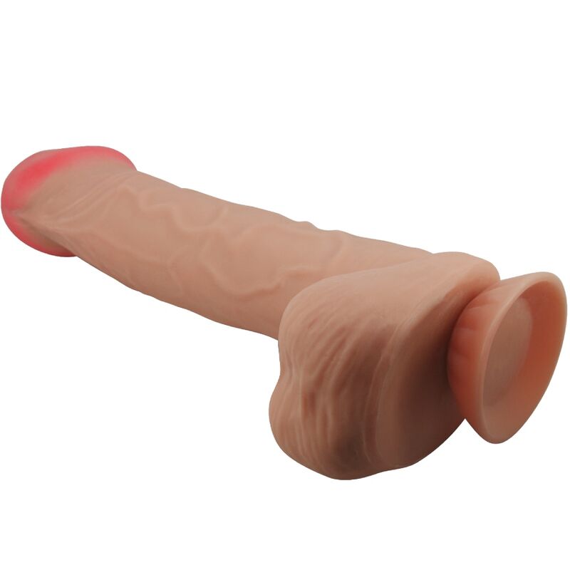 Pretty Love High Grade- Dildo Realist Cu Piele Glisantă Cu Ventuză Carne 26 Cm