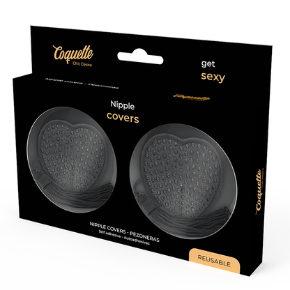 Coquette Accessories - Black Nipple Covers