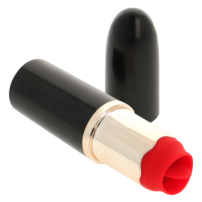 Ohmama Stimulating - Vibrating Tongue Lipstick, USB Rechargeable, 4 Speeds, 8 Modes