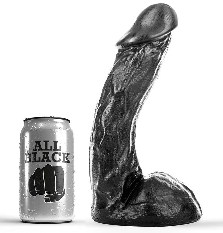 All Black-  Dildo 23 Cm