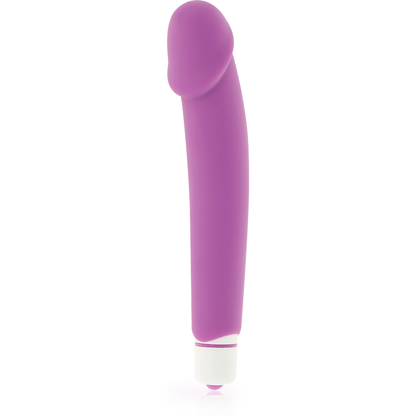 Dolce Vita - Realistic Purple Silicone, Material: Silicone, Waterproof, Soft and Flexible Texture