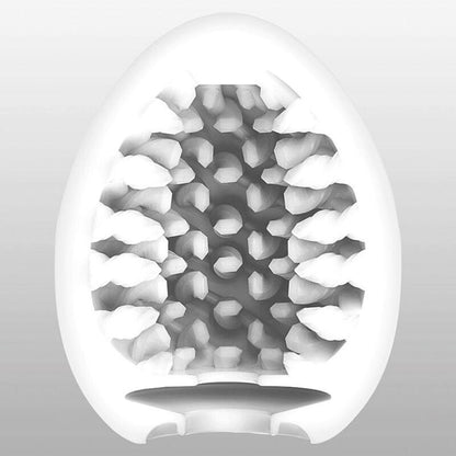 Tenga Brush Egg Stroker - Masturbator with Long Twisting Strokes, Stretchy Material, Customizable Sizes