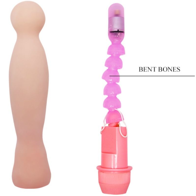 Baile Vibrators-Flexi Vibe Sensual Vibrator Cu Coloană Vertebrală 22 Cm