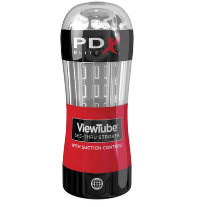 Pdx Elite - Stroker Viewtube Suction Control Transparent